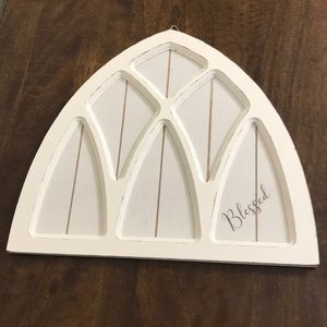 Rustic Church Window Wall Decor